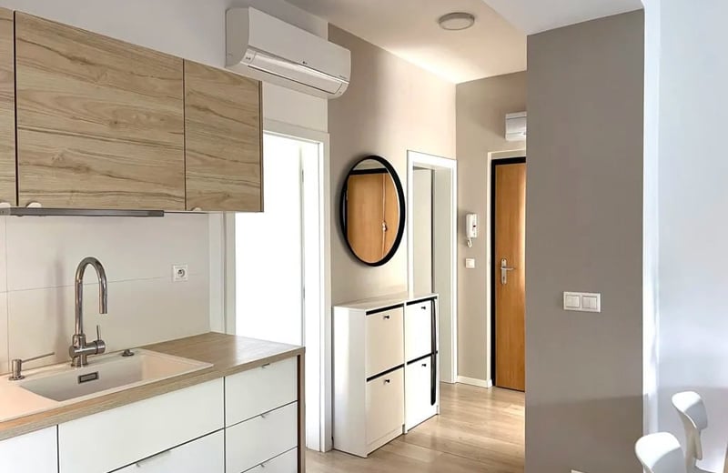 Location d’un appartement confortable de 3 pièces, 75 m², dans le quartier Nové Mesto, Bratislava, Slovaquie